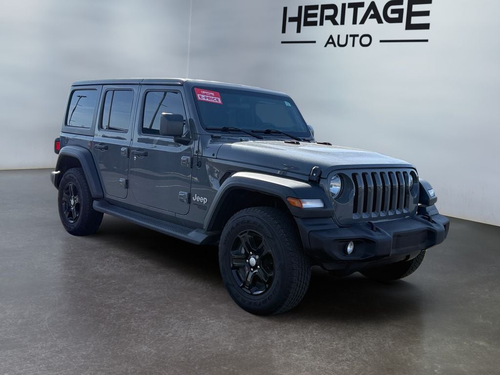 2020 Jeep Wrangler Sport S
