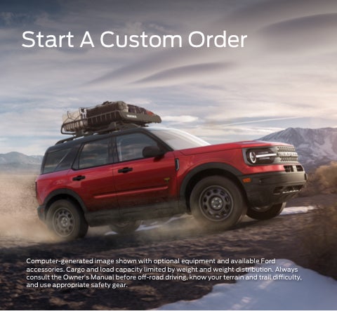 Start a custom order | Heritage Ford of Vernal, Inc. in Vernal UT
